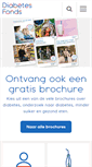 Mobile Screenshot of diabetesfonds.nl